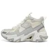 Skechers (wmns)  Hightop Versatile Comfort Shockabsorbent Shoes 'beige Grey' In Neutral