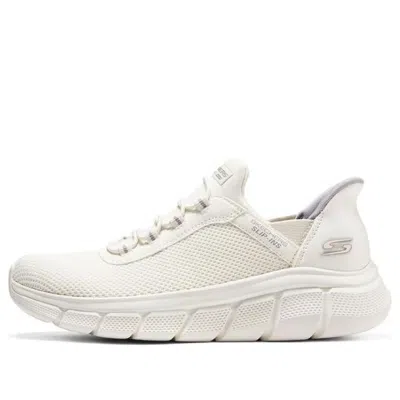 Skechers (wmns)  Knitted Running Shoes 'beige' In White