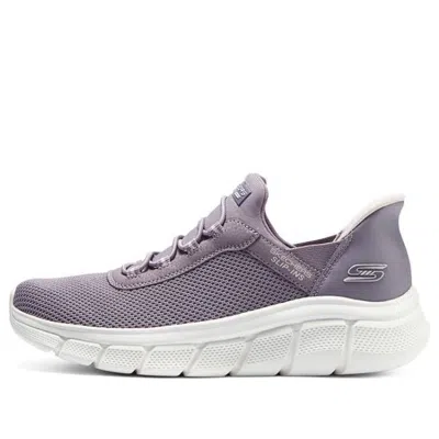 Skechers (wmns)  Knitted Running Shoes 'qual' In Purple