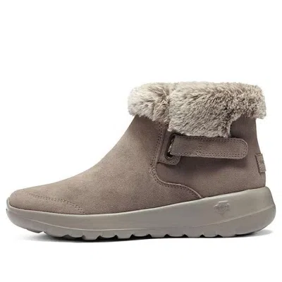 Skechers (wmns)  On-the-go Joy First Glance 'dark Taupe' In Brown