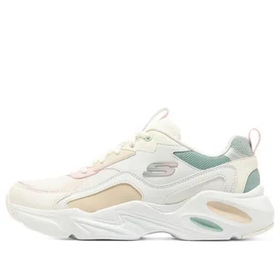 Skechers (wmns)  Stamina Airy 'white Green Cream Yellow Pink' In Multi