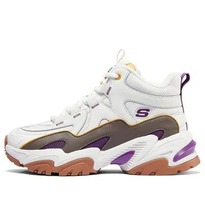 Skechers (wmns)  Stamina Shoes 'white Purple' In Neutral