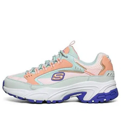 Skechers (wmns)  Stamina Sport Shoes Blue/pink In Multi