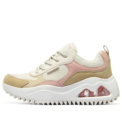 Skechers (wmns)  Street Uno Peaks Shoes 'white Tan Pink'