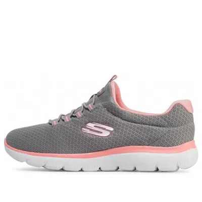 Skechers (wmns)  Summits 'grey Pink' In Gray
