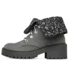 Skechers (wmns)  Teen Spirit Knit Buzz Ankle Boot 'black Charcoal'