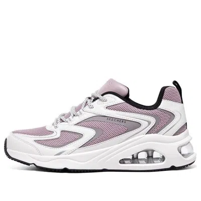 Skechers (wmns)  Tres-air Uno Street Fl-air 'white Lavender' In Purple
