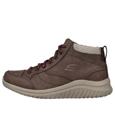 Skechers (wmns)  Ultra Flex 2.0 'social Crew - Brown'