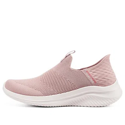 Skechers Ultra Flex 3.0 Cozy Streak Womens Trainers Colour: Slate, Size: 4 In Pink
