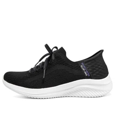 Skechers (wmns)  Ultra Flex 3.0 Slip-ins 'black Lavender'