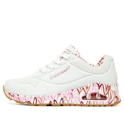 Skechers (wmns)  Uno Loving Love X James Goldcrown 'white Red Pink'
