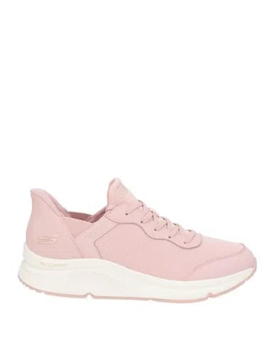 Skechers Woman Sneakers Pink Size 9 Textile Fibers