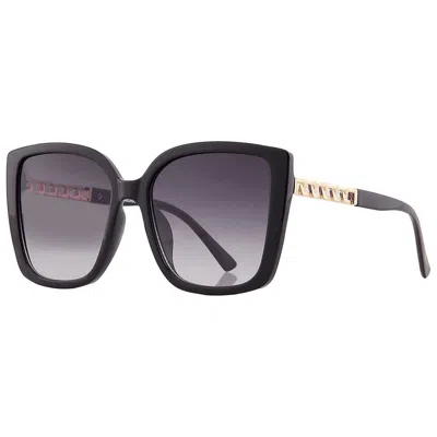 Skechers Women's 58mm Shiny Black Sunglasses In Multi