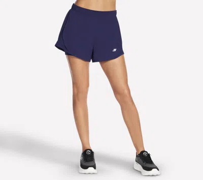 Skechers Women's Ace 3 Inch Short In Blue
