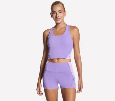 Skechers Women's Ace Blocked Tank Top In Purple