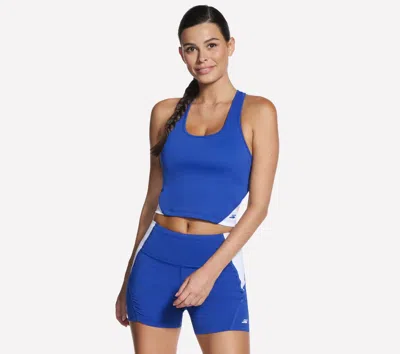 Skechers Women's Ace Blocked Tank Top In Blue