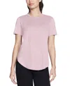 Skechers Women's Active Go Walk Wear Go Dri Swift Tunic T-shirt In Blush