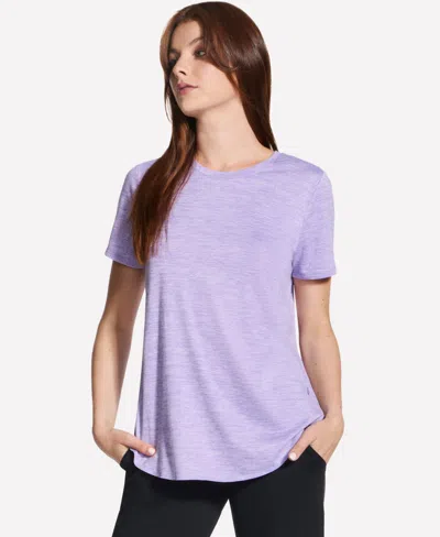 Skechers Women's Active Go Walk Wear Go Dri Swift Tunic T-shirt In Purple
