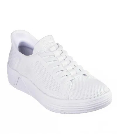Skechers Women's Alpha Cup Loey Sneakers In White In Animal Print