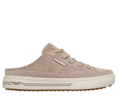 Skechers Women's Arch Fit Arcade - Corded Steps Mule In Pink