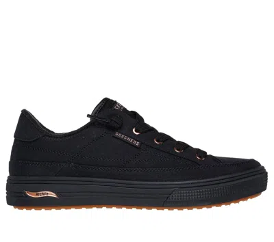 Skechers Women's Arch Fit Arcade - Meet Ya There Sneaker In Black