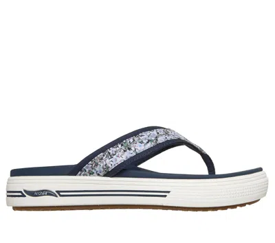 Skechers Women's Arch Fit Arcade Sandals - Flora Friends In Blue