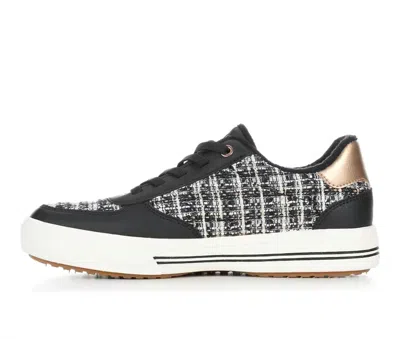 Skechers Women's Arch Fit Arcade Sneakers In Black/rose Gold In Multi