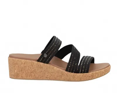 Skechers Women's Arch Fit Beverlee -always Classy Sandal In Black