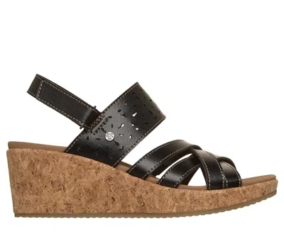 Skechers Women's Arch Fit Beverlee 2.0 - Natural Era Wedge In Black