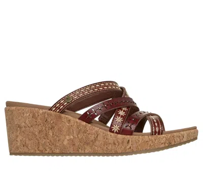 Skechers Women's Arch Fit Beverlee 2.0 - Tigger Posse 2.0 Wedge In Brown