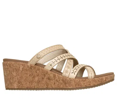 Skechers Women's Arch Fit Beverlee 2.0 - Tigger Posse 2.0 Wedge In Nude