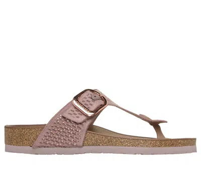 Skechers Women's Arch Fit Granola - Enchanted Sparkle Sandals In Pink