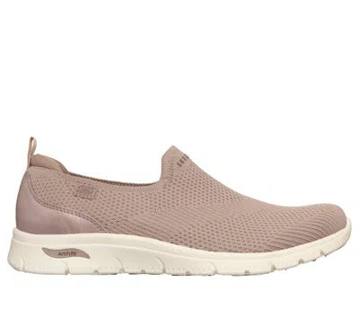 Skechers Women's Arch Fit Refine 2.0 - Nora Slip-on Shoes In Brown