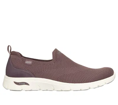 Skechers Women's Arch Fit Refine 2.0 - Nora Slip-on Shoes In Brown