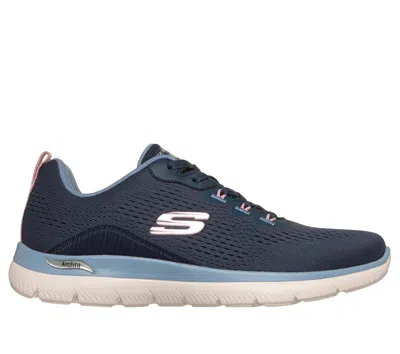 Skechers Women's Arch Fit Summits - Daily Flow Sneaker In Blue