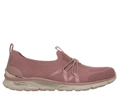 Skechers Women's Arch Fit Sunny - Flutter Step Slip-on Shoes In Pink
