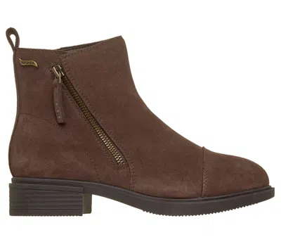 Skechers Women's Arch Fit Tenley - Understated Boots In Chocolate