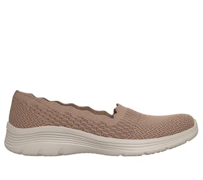 Skechers Women's Bedford Slip-on Shoes In Brown