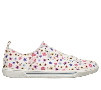 Skechers Women's Bobs B Cute 2.0 - Bloom'n Bliss Sneaker In White