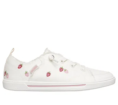 Skechers Women's Bobs B Cute 2.0 - Fruity Feeling Sneaker In White