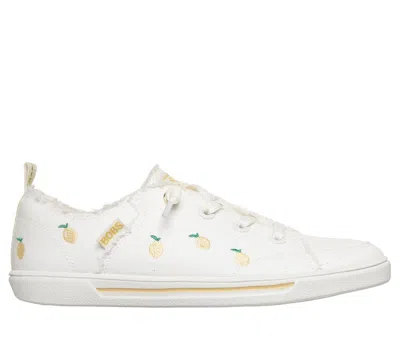 Skechers Women's Bobs B Cute 2.0 - Fruity Feeling Sneaker In White
