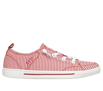 Skechers Women's Bobs B Cute 2.0 - Sea Stripes Sneaker In Red