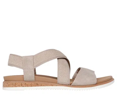 Skechers Women's Bobs Desert Kiss Low Sandals In Gray