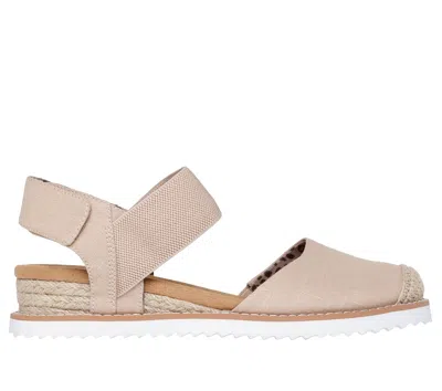 Skechers Women's Bobs Desert Kiss - Sun Shining Sandals In Brown