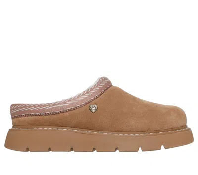 Skechers Women's Bobs Keepsakes Lite - Fuzzy Dreams Slipper In Brown