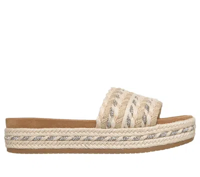 Skechers Women's Bobs Misty Kiss - Island Peace Sandals In Brown