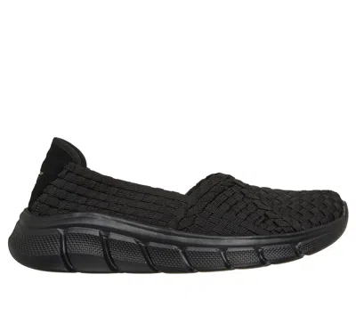 Skechers Women's Bobs Sport B Flex - Flex Web Slip-on Shoes In Black