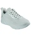 Skechers Women's Bobs Sport B Flex Hi Casual Wedge Sneakers From Finish Line In Sage