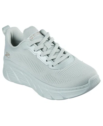 Skechers Women's Bobs Sport B Flex Hi Casual Wedge Sneakers From Finish Line In Sage