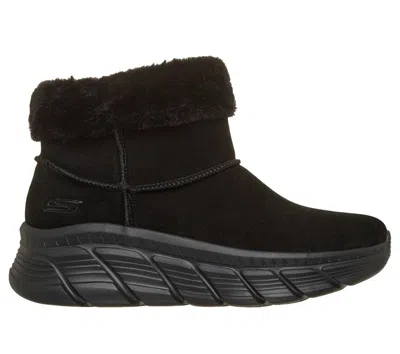 Skechers Women's Bobs Sport B Flex Hi - Plush Rise Boots In Black
